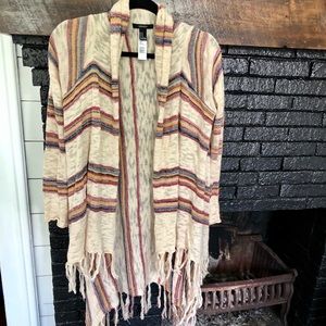 Long Knit Cardigan